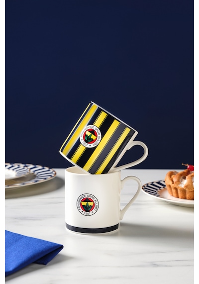 Karaca X Fenerbahçe Lisanslı 2 Kişilik Çay Fincan Takımı 230 Ml Lacivert
