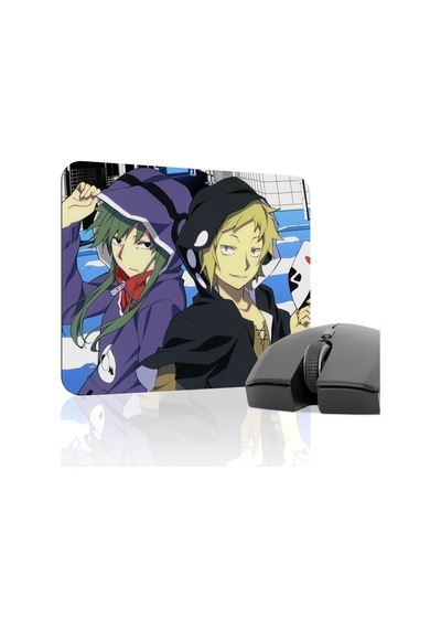 Kagerou Project Kaymaz Dikişli Kauçuk Oyuncu Mousepad V1 - 22x18 Gaming Mouse Pad Fare Altlığı