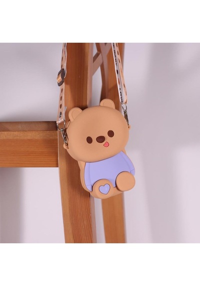 Ogi Mogi Toys Silikon Minik Ayı Omuz Çantası