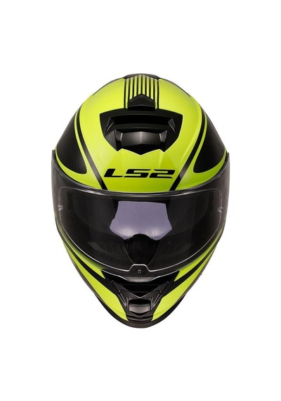 Ls2 Storm 2 Dodger Full Face Motosiklet Kaskı Siyah - Turuncu