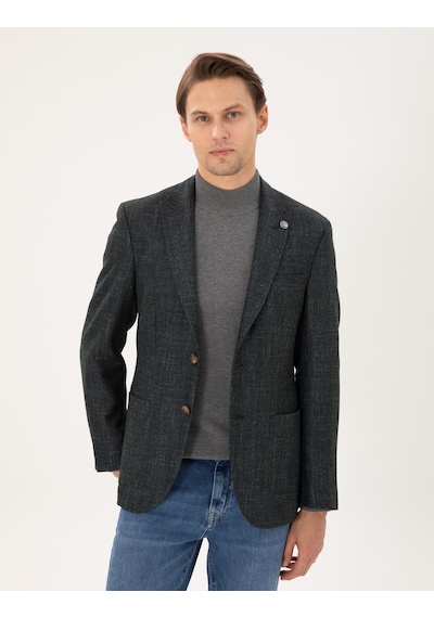 Pierre Cardin Erkek Koyu Yeşil Ceket 50291934-vr079