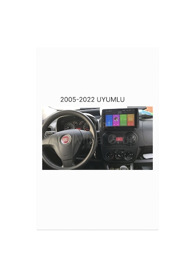 Snp Serisi Fiat Fiorino Uyumlu Android Multimedya Sistemi 4-32 Gb Hafıza Kablosuz Carplay & Android Auto + Geri Görüş Kamerası  10"