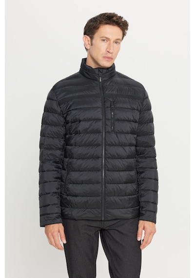 AC&Co / Altınyıldız Classics Erkek Sıyah Standart Fit Normal Kesim Dik Yaka Yan Cepli Casual Mont Siyah AC&Co / Altınyıldız Classics Erkek Sıyah Standart Fit Normal Kesim Dik Yaka Yan Cepli Casual Mont Siyah