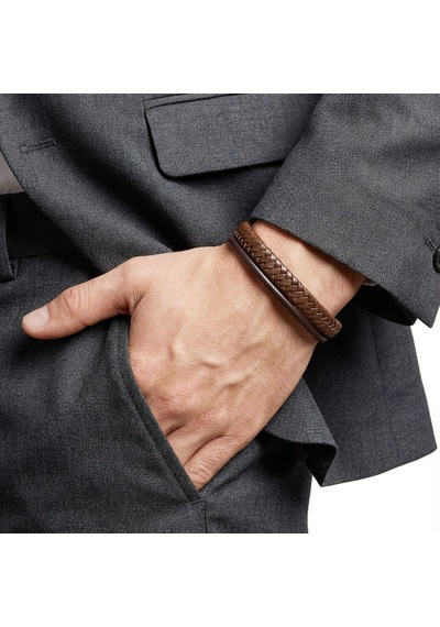 Moncuk Design Kahverengi Çoklu Deri Bileklik 33513b5d3