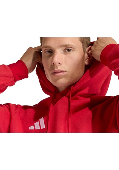 Adidas Ent26 Hoody Erkek Futbol Sweatshirts Jz6576 Kırmızı Kırmızı