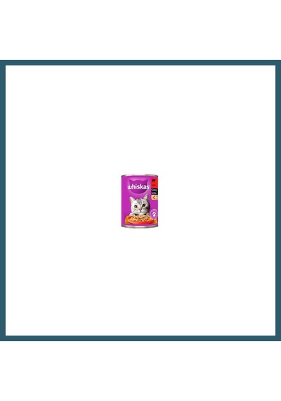 Whiskas Kedi Konserrve Mama Biftekli 400gr 1 Adet Ob