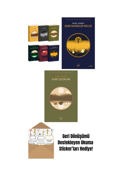 Dune Takım Set + Dune Rahibeler Meclisi + Dune Çocukları