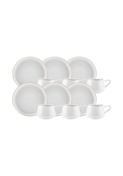 Karaca  Streamline Hole 6 Kişilik Kahve Fincan Takımı 80 ml