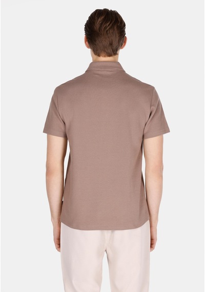 Colin's Colins Regular Fit Polo Yaka Düz Erkek Gri Kısa Kol Tişört Cl1073580 Q1.v2 Tpe Gri