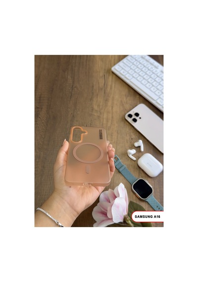 Samsung Galaxy A16 Uyumlu Mat Sert Klein Kılıf Pembe