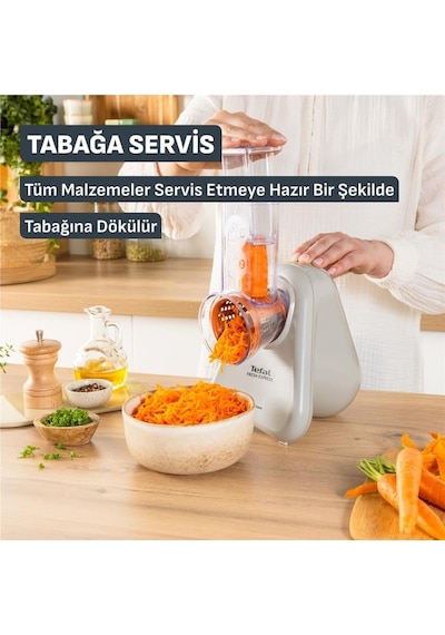 Tefal Fresh Express Rende Doğrayıcı