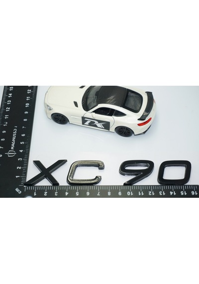 Dk Tuning Xc90 Siyah Abs 3m 3d Bagaj Yazı Logo Volvo İle Uyumlu
