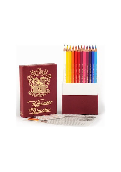Koh I Noor Retro Polycolor Kuruboya Kalem Seti 24 Renk