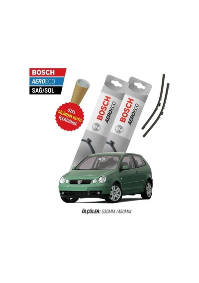Vw Polo Muz Silecek 2003-2005 Bosch Aeroeco