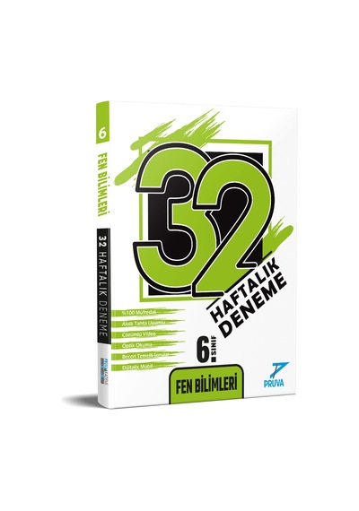 6. Sınıf Fen Bilimleri 32 Haftalık Deneme