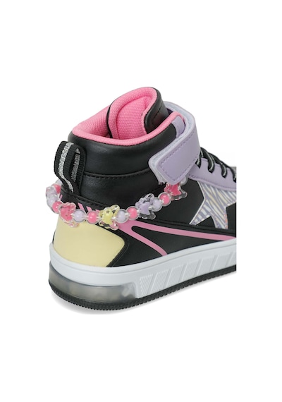 Kinetix Toner Hı P Siyah Kız Çocuk High Sneaker Siyah-lıla