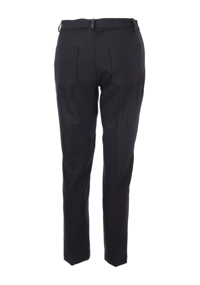 Tolga Saraçoğlu Kadın Polyester Kumaş Düz Paça Yan Şerit Detaylı Pantolon 25kts30286 Siyah Tolga Saraçoğlu Kadın Polyester Kumaş Düz Paça Yan Şerit Detaylı Pantolon 25kts30286 Siyah