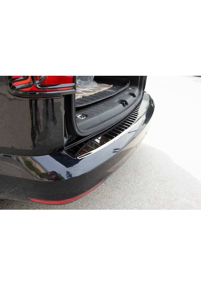 Vw Caddy Siyah Krom Arka Tampon Eşiği 2015-2020 Arası