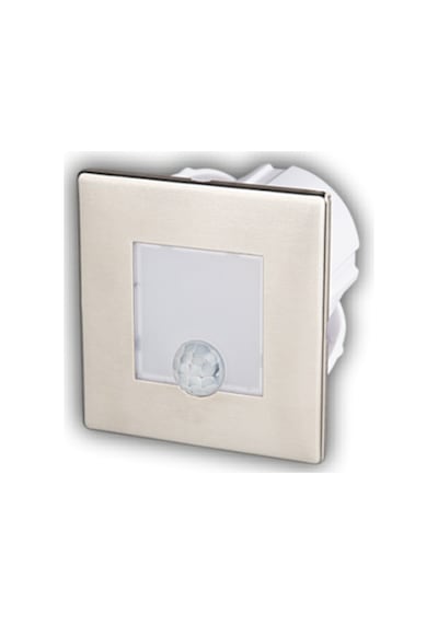 3 Adet Cata Ct 5183 Satin Kasa 1.5w Sensörlü Kare Koridor Aydınlatması 3200k Gün Işığı Siyah