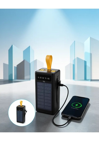 Astraltech Güneş Enerjili Taşınabilir Powerbank 20000mah Çok Renkli