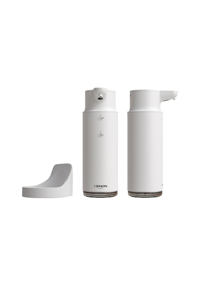 Xenon Smart Temassız Otomatik Paslanmaz Çelik Gövdeli Şarj Edilebilir Sabun Dispenseri Beyaz