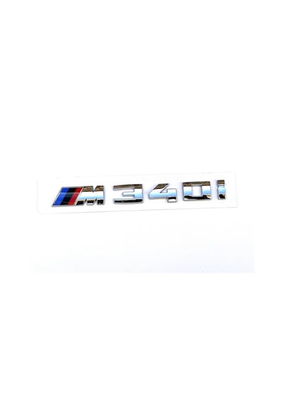 Bmw M340i Krom Bagaj Yazısı 3m 3d Abs