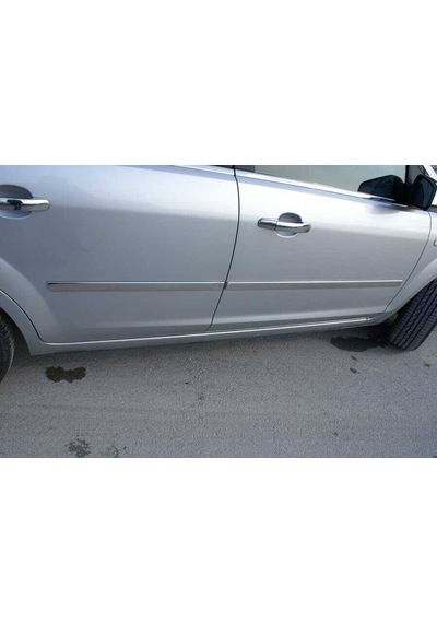Ford Focus 2 Hb-Sedan Krom Yan Kapı Çıtası 4 Parça 2005-2008 Aras