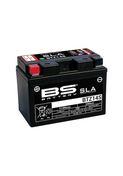 Bs Kuru Akü Btz14s Sla 12v12ah 2005-2012 Ktm 990 Super Duke