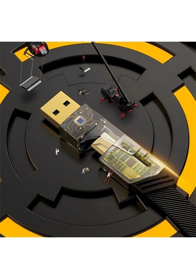 Buğz 4in1 Type-c 65w To Usb-a + Type-c To Lightning 27w Hızlı Şarj Kablosu Siyah