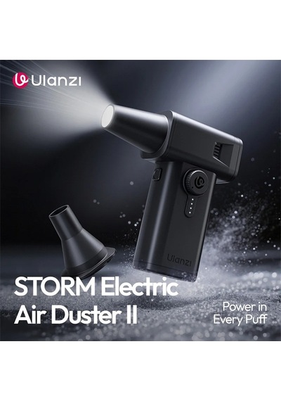 Ulanzi Ad02 Storm Electric Air Duster Iı 130.000 Rpm Güçlü Elektrikli Hava Üfleme Cihazı - X086