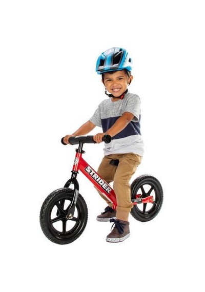 Strider 12 Sport Denge Bisikleti - Kırmızı Gri