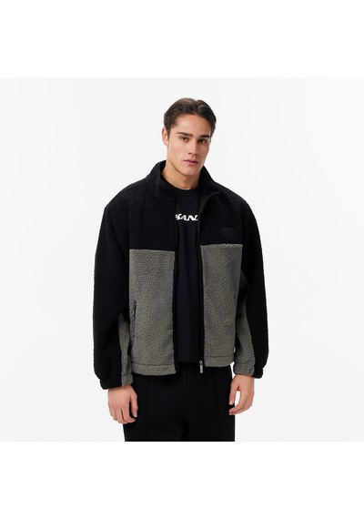 Karl Kani Siganture Rubber Patch Erkek Siyah Ceket Km253-047-2 Siyah
