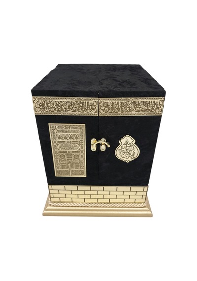 Kişiye Özel Kabe Maketli Hafız Boy Kuranı Kerim Seti