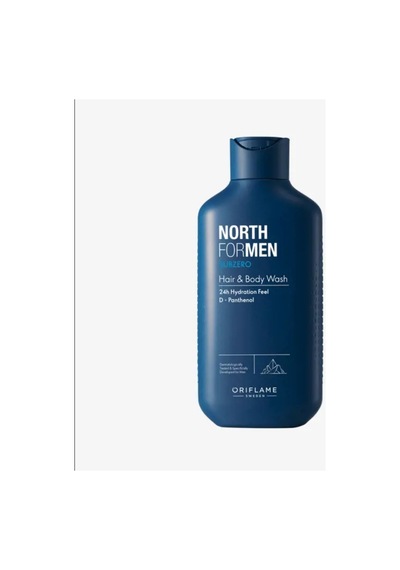 North For Men Subzero Saç Ve Vücut Şampuanı Tüm Saç Tipleri