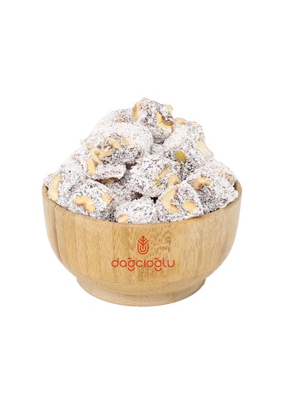 Dağcıoğlu Çifte Kavrulmuş Fındıklı Lokum 1 KG
