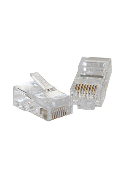 Rj45 Cat5 Cat6 8p8c Konnektör 100 Adet
