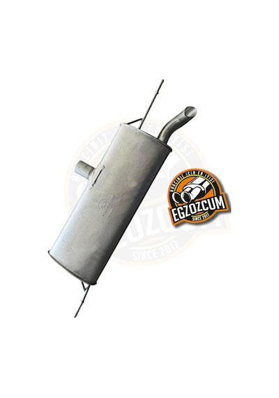 Volkswagen Golf 5 Tek Çıkışlı Arka Susturucu Arka Eksoz 2004-09