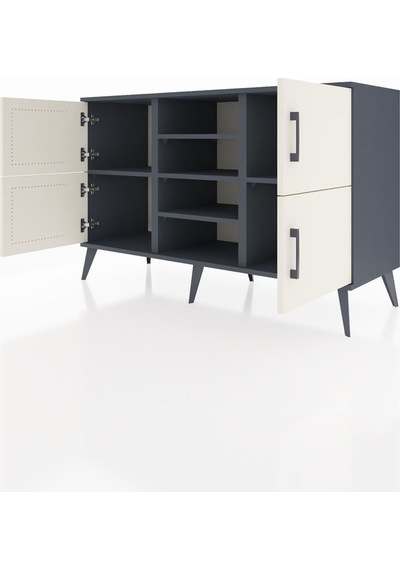 Hyperion Konsol 5 Raflı 4 Kapaklı 132x44x83 Antrasit-aytaşı/antrasit Aytaşı/antrasit Hyperion Konsol 5 Raflı 4 Kapaklı 132x44x83 Antrasit-aytaşı/antrasit Aytaşı/antrasit