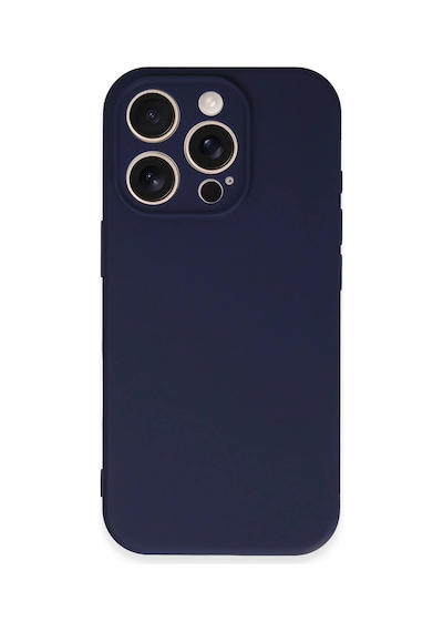 Ilkeshop Newface iPhone Uyumlu 16 Pro Kılıf First Silikon - Lacivert