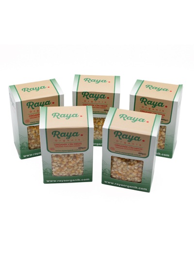 Organik Cin Mısır 5 Li Set 400 G X 5