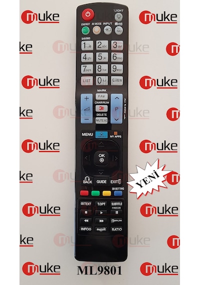 LG Uyumlu  LED LCD KUMANDASI IŞIKLI