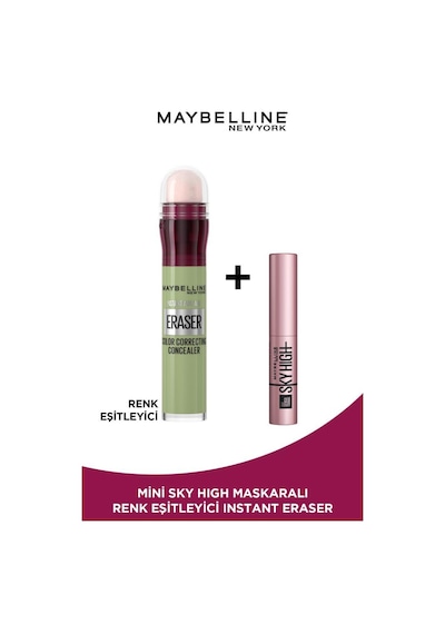 Instant Eraser Renk Eşitleyici Kapatıcı & Mini Sky High Maskara pktiarkapaticivmaskara-10684 Diğer