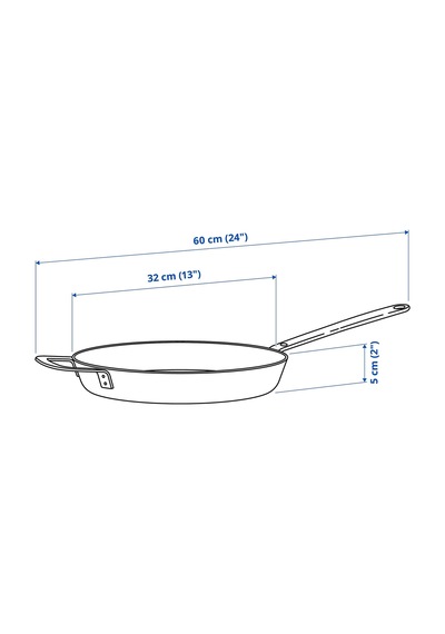 Ikea Hemkomst Tava 32 Cm Krom 1 Parça