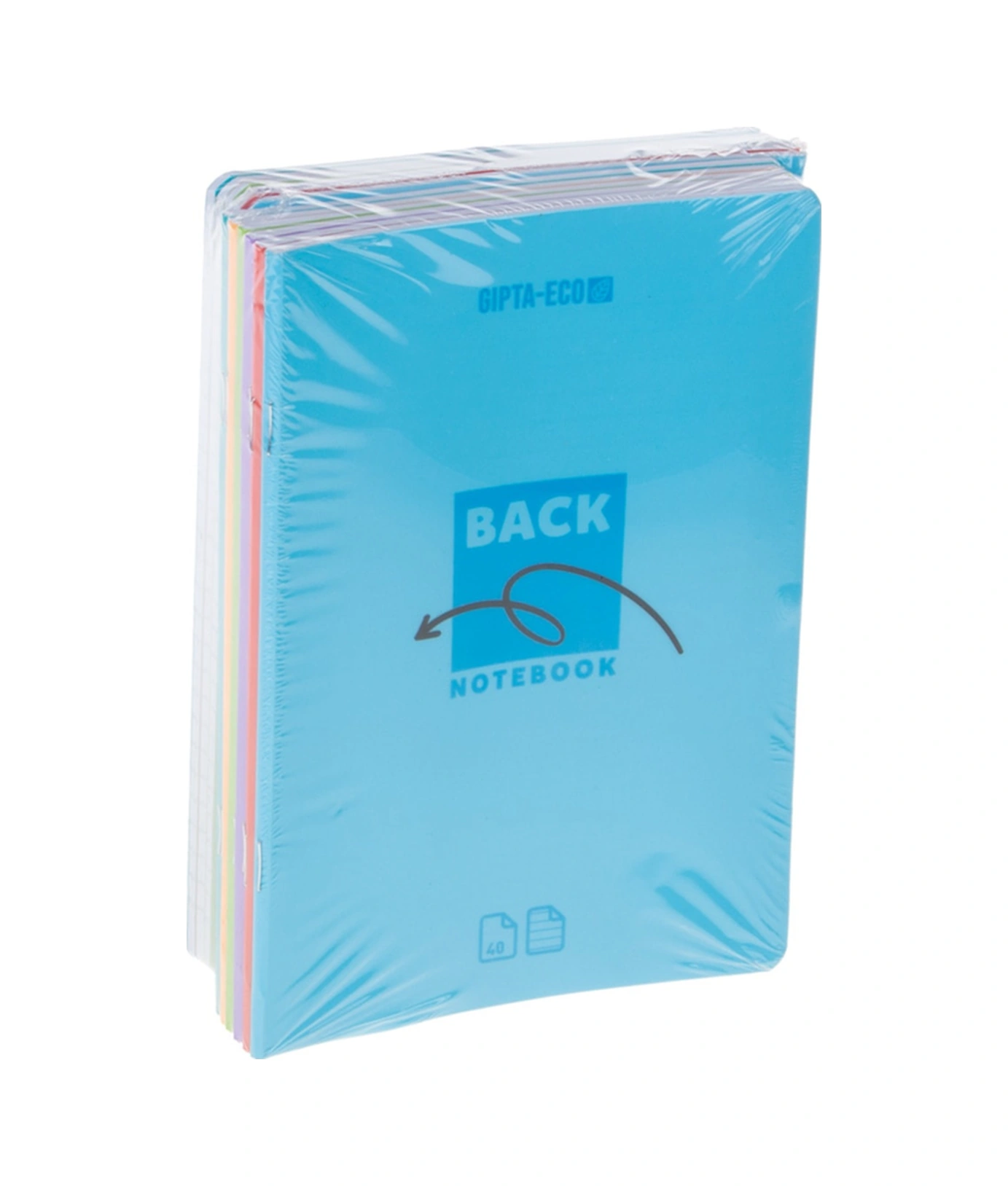 Eco Back Tel Dikiş Pp.kapak Defter A5 40 Ypr 1 Adet