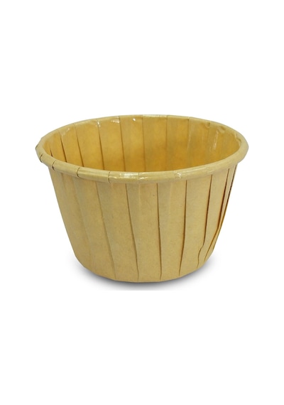 Kafem Kağıt Muffin Kek Kapsülü Kraft 50li X 30 Paket Koli - K17 Açık Kahverengi