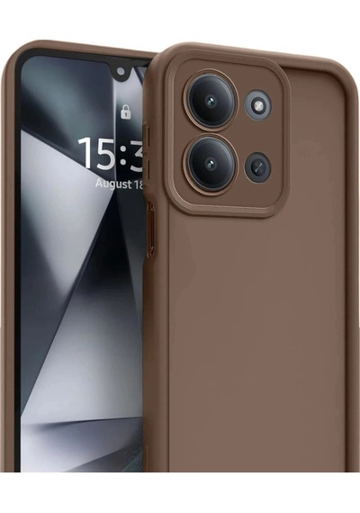 Xiaomi Redmi 15c 4g Viera Silikon Kahverengi