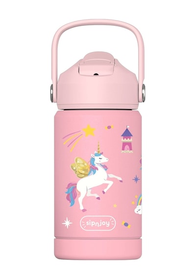 Sipnjoy - Flipsip Çocuk Su Termosu 360 Ml - Golden Horn