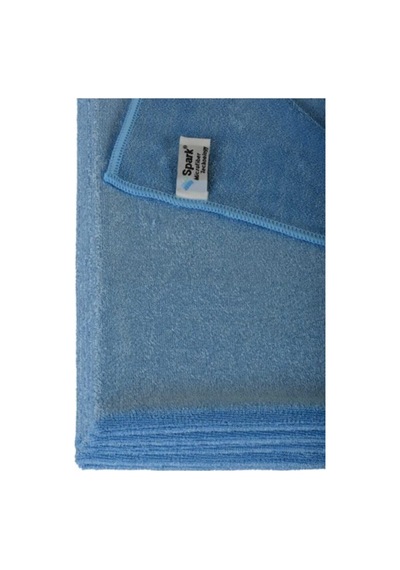 Spark 2312 Mikrofiber Kadife Dokulu Oto Kurulama Bezi 3 Adet Unisex,227 Açık Indigo