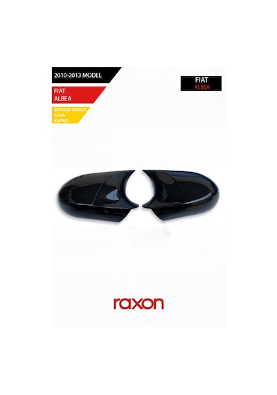 Fıat Albea 2010-2013 Batman & Yarasa Ayna Kapağı Parlak Piano Black Sport
