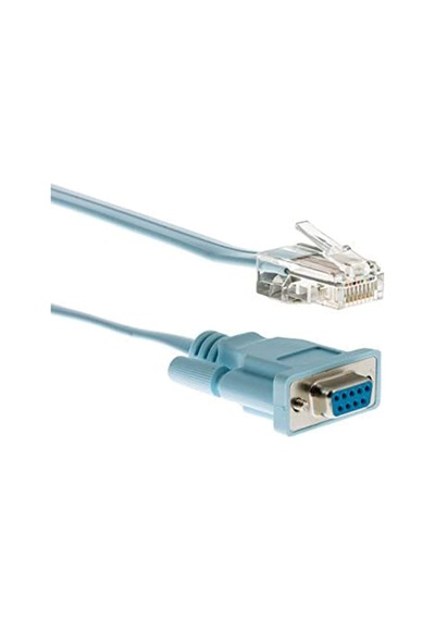 Cisco Kablo Db9 To Rj45 Konsol Bağlantı Kablosu Cisco Switch Router İçin Rj45 Erkek 9 Pin Dişi Standart